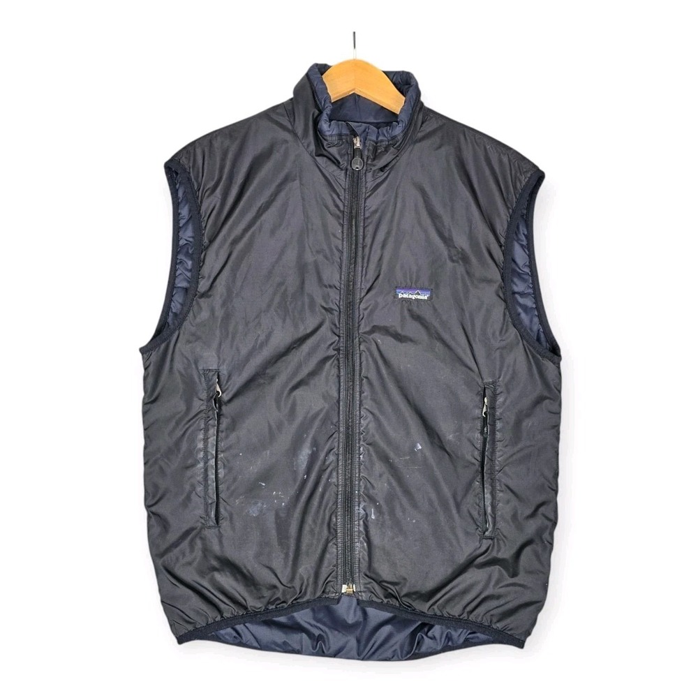 Vintage 90s Patagonia Puffball Vest Unisex Size Small Black MARS 84015F4
